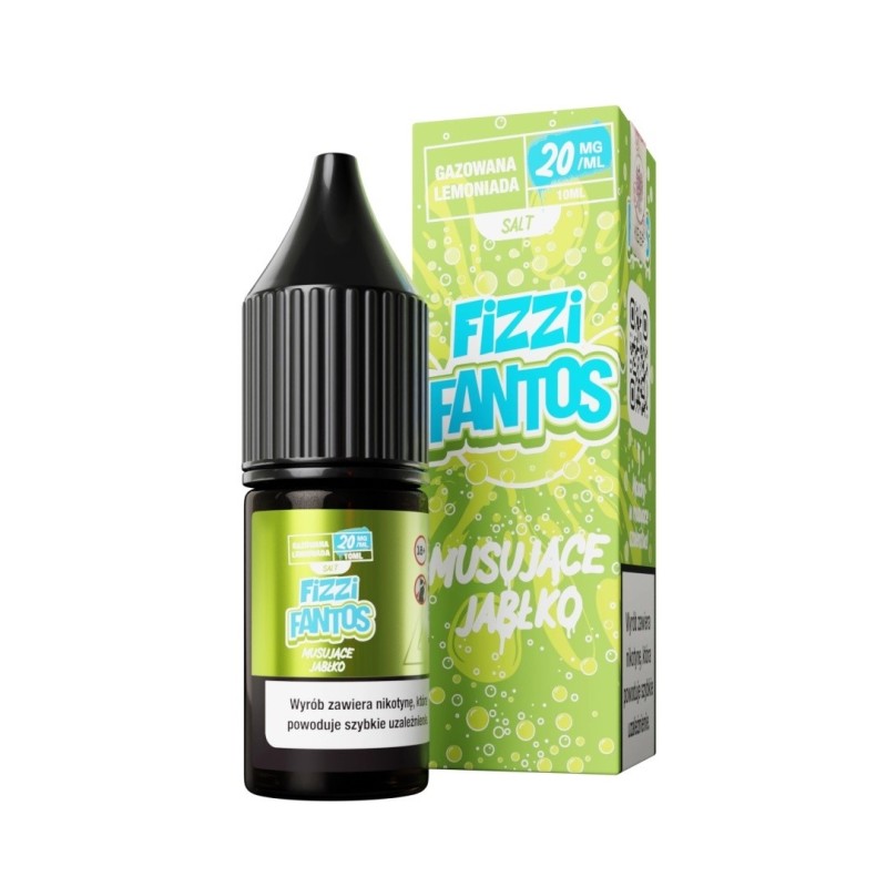Liquid Fantos Fizzy Salt 10ml - Pomme Pétillante 20mg (A25) | Eliq Vapoteur
