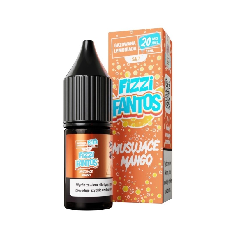 Liquid Fantos Fizzy Salt 10ml - Mangue Pétillant 20mg (A25) | Eliq Vapoteur