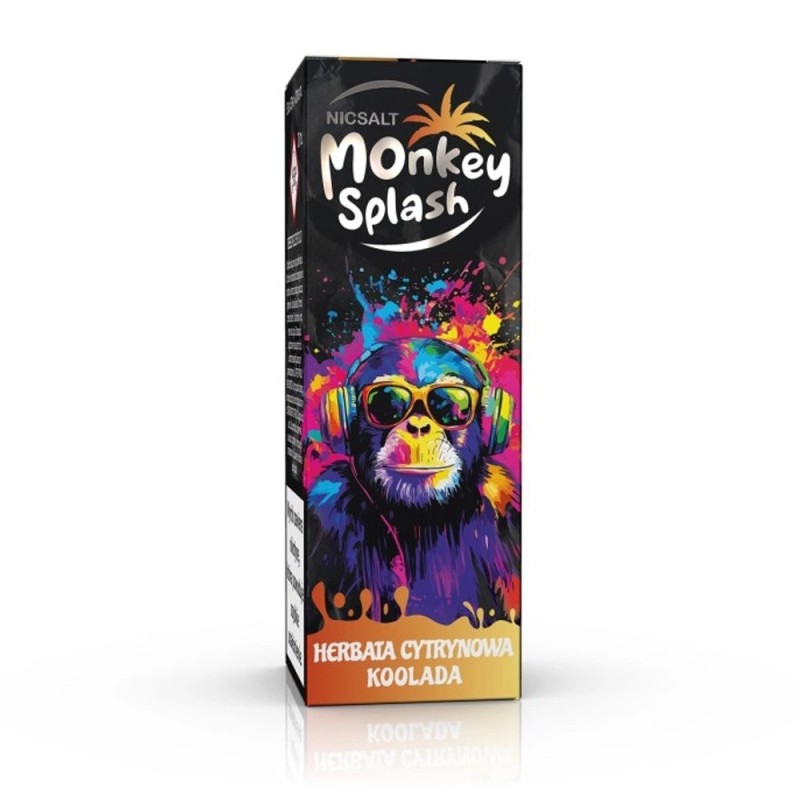 Liquid Monkey Splash Salt - Lemon Tea Koolada 20mg (A25) | Eliq Vapoteur