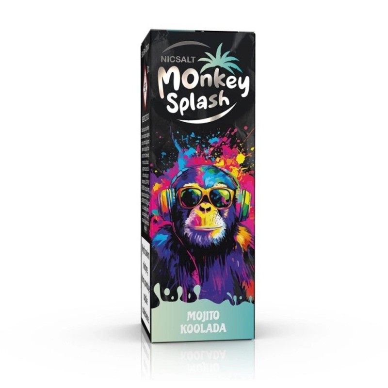 Liquid Monkey Splash Salt - Mojito Koolada 20mg (A25) | Eliq Vapoteur