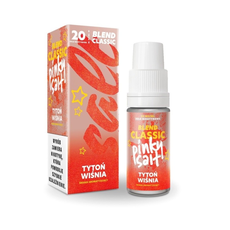 Liquid Pinky Vape Classic Salt 10ml - Tabac Cerise 20mg (A25) | Eliq Vapoteur