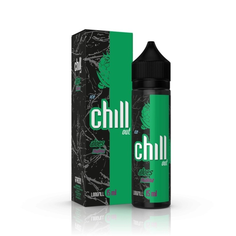 Longfill Chill Out 15/60ml - Aloes Malina Ice (A25) | Eliq Vapoteur