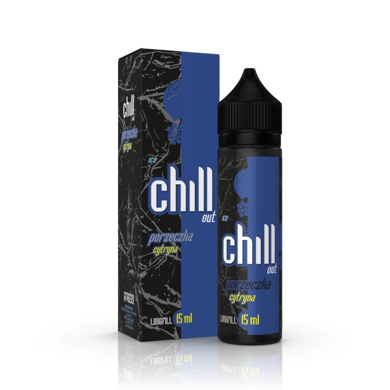 Longfill Chill Out 15/60ml - Porzeczka Cytryna Ice (A25) | Eliq Vapoteur