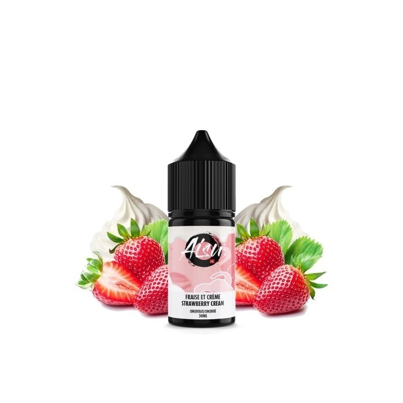 Aromat Aisu - Strawberry Cream 30ml | Eliq Vapoteur