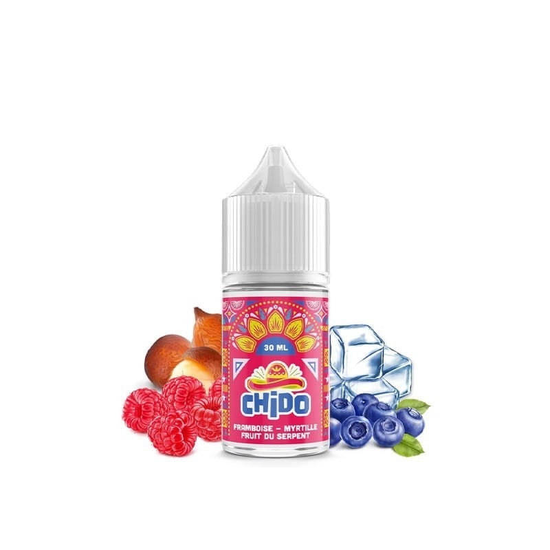 Aromat Chido - Framboise Myrtille Fruit du Serpent 30ml | Eliq Vapoteur