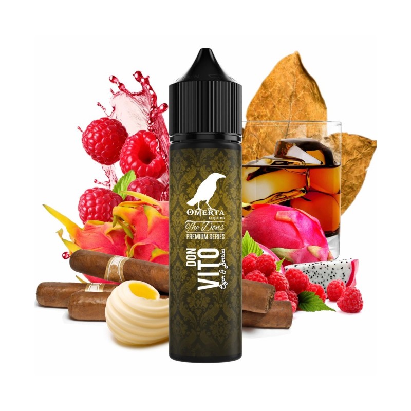 Longfill Omerta 10/60ml - The Dons Don Vito (Cigar Berries) (A25) | Eliq Vapoteur