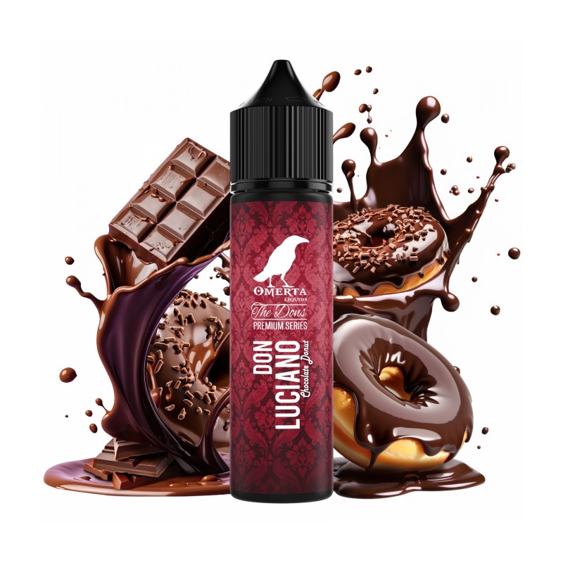 Longfill Omerta 10/60ml - The Dons Don Luciano (Chocolate Donut) (A25) | Eliq Vapoteur