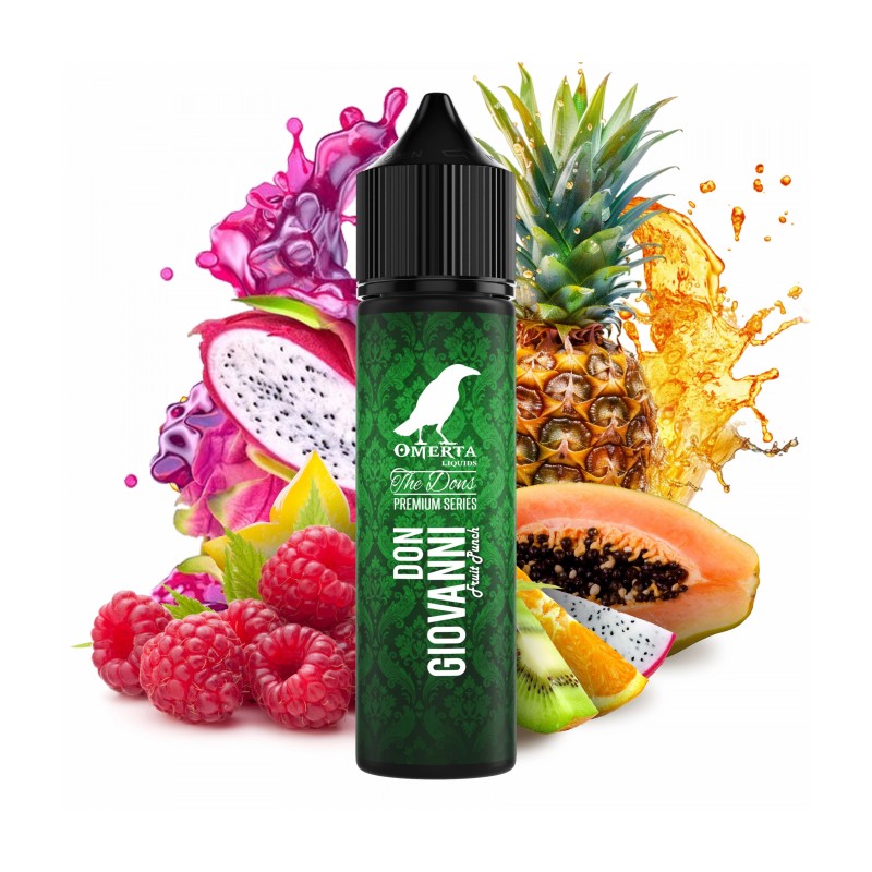 Longfill Omerta 10/60ml - The Dons Don Giovanni (Fruit Punch) (A25) | Eliq Vapoteur